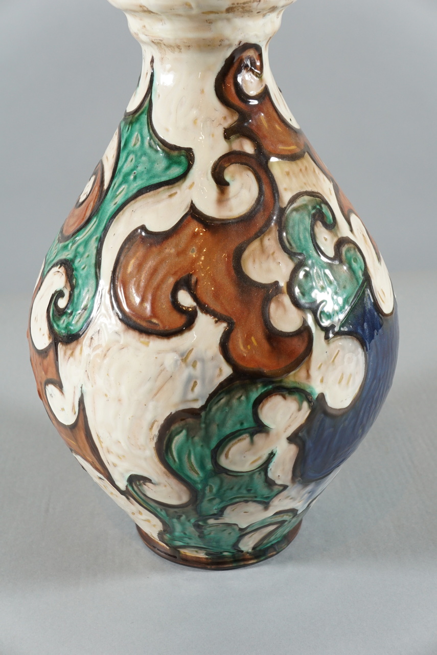 Jigsaw Pattern  Vase by K hler Keramik  Arenskjold